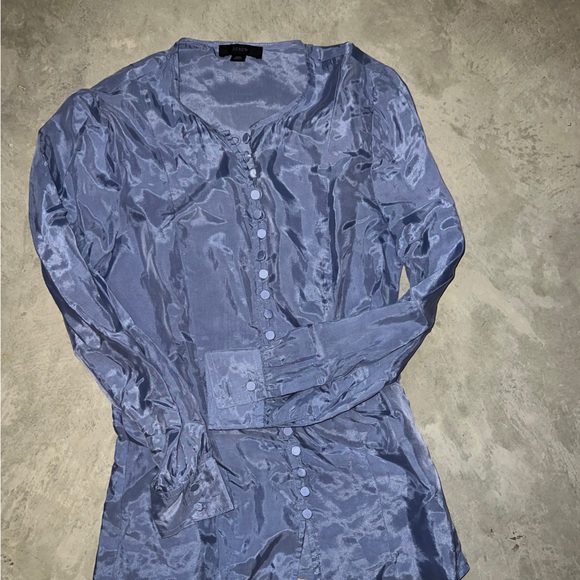 J. Crew Tops - J. Crew Button Down Silky Blouse